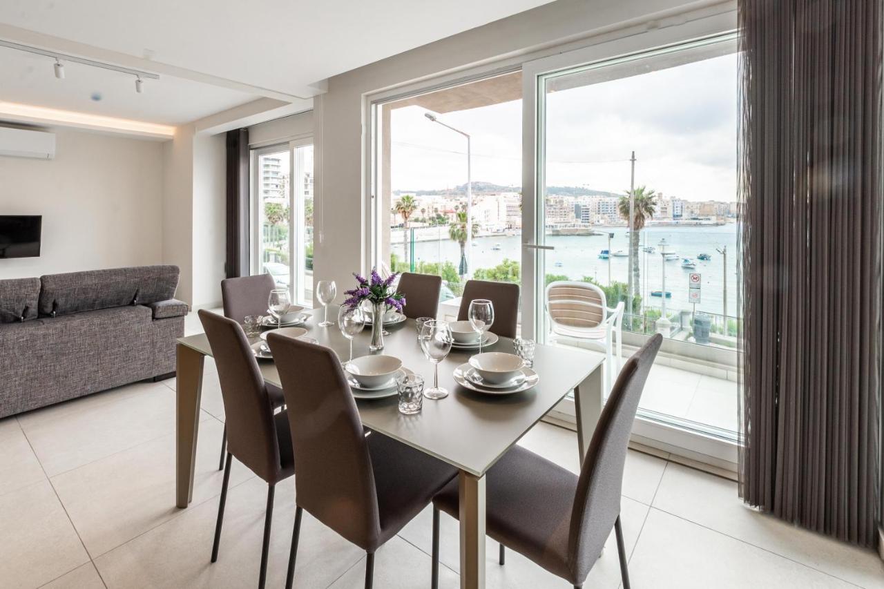 Seafront Luxury Apartment St. Paul's Bay Dış mekan fotoğraf